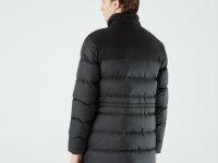 Мужская двусторонняя стеганая куртка Lacoste свободного кроя с подкладкой