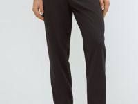 Чиносы из структурной ткани с ремнём, Серый