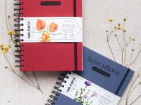 Скетчбук для акварели на спирали Малевичъ "Nature" 15х20 см 30л 300 г, 100% целлюлоза WaterFall, кра