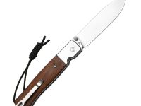 Складной нож CJRB Glacier, сталь AR-RPM9, рукоять сталь/дерево