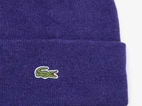 Шерстяная шапка Lacoste унисекс