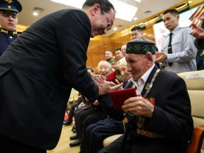 Ветерану Великой Отечественной войны Науму Слепцову исполнился 101 год