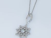 Подвеска из белого золота э4012пд07240374