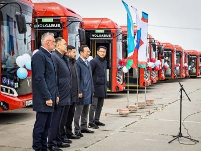 Парк общественного транспорта Якутска пополнился еще 19 новыми автобусами