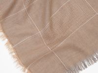 Шарф с добавлением хлопка и льна