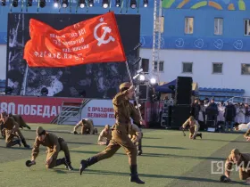 «Живая память»: студенты СВФУ воссоздали события Великой Отечественной войны