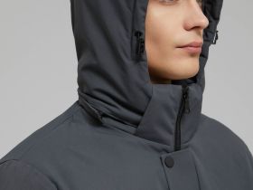 Утепленная куртка с капюшоном