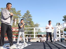 Мастер-классы и бои провели в Международный день бокса в Якутске