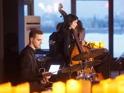 Французский джаз на панорамной крыше (Omega Rooftop)