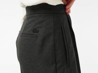 Женские брюки Lacoste из смеси шерсти и вискозы