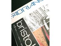 Альбом-склейка для графики Fabriano "Bristol" 21х29,7 см 20 л 250 г