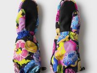 Варежки текстильные для девочек