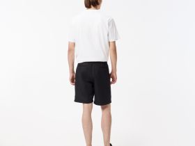 Мужские шорты Lacoste из смеси хлопка и льна