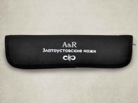 Нож АиР «Лиса», сталь ZD 0803, рукоять карельская береза, алюминий
