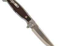 Складной нож Reptilian Руна-03, сталь D2, рукоять карбон