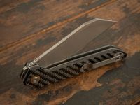 Складной нож CJRB Rampart, сталь D2, Carbon Fiber