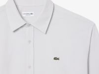 Мужская фланелевая рубашка Lacoste прямого кроя
