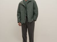 Куртка утепленная с воротником-стойкой