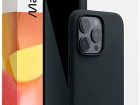 Клип-кейс VLP Aster для Apple iPhone 16 Pro Max с MagSafe Чёрный