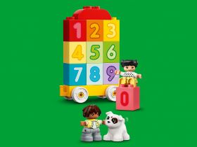 DUPLO 10954 Конструктор Поезд с цифрами — учимся считать
