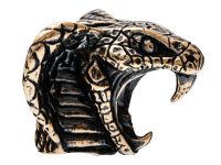 Бусина для темляка Кобра, бронза