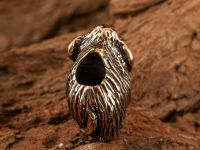 Бусина для темляка Мамонт, бронза