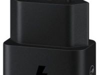 Зарядное устройство Samsung EP-T2510XBEGEU с кабелем USB-C Black