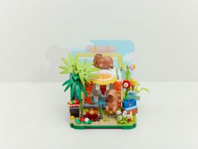 GK003 Конструктор Капибары в кемпинге