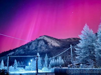 Фото: северное сияние запечатлели жители разных районов Якутии