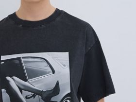 Футболка с фотопринтом, Серый