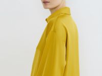 Сатиновая блузка, Желтый