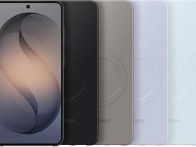 Чехол Samsung Slim Magnet Case S26 серый