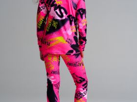 Термокомплект трикотажный для девочек: брюки, толстовка для эпизодического использования