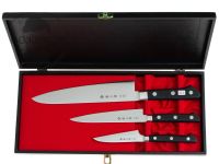 Набор из 3-х кухонных ножей, Tojiro, сталь VG-10, DP-GIFTSET-A, в подарочной упаковке