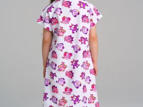 Сорочка ночная трикотажная для девочек