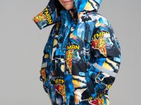 Комплект текстильный с полиуретановым покрытием для мальчиков: куртка, полукомбинезон