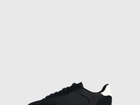 Кроссовки из натуральной замши, Черный