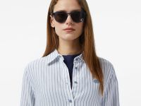 Женская рубашка Lacoste из смеси льна