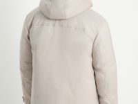 Утепленная куртка с воротником-стойкой