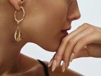 Серьги, Золотой