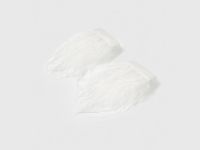 Манжеты из натуральных перьев, Белый