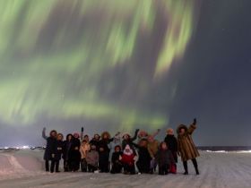 Охота за Северным Сиянием рядом с Якутском