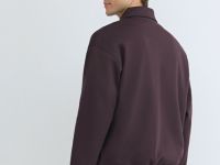 Куртка с воротником поло, Фиолетовый
