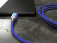 Кабель Akai USB-A to Apple Lightning 1m Blue