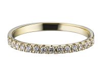 Кольцо из желтого золота с бриллиантами э0301кц08161100