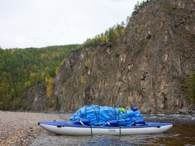 Рыбалка на трофейного тайменя на реке Гонам