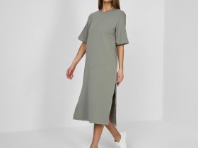 Платье Massimo, зеленое