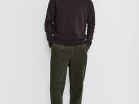 Джемпер из смесовой вискозы, Коричневый