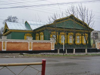 Здание, где в декабре 1918 г. размещался штаб Богунского полка под командованием Щорса Николая Александровича