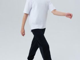 Футболка силуэта oversize для девочки